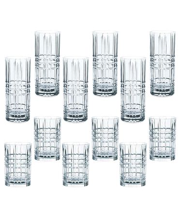 Nachtmann Highland Square 12 Piece Tumbler Set Nachtmann Highland Square 12 Piece Tumbler Set